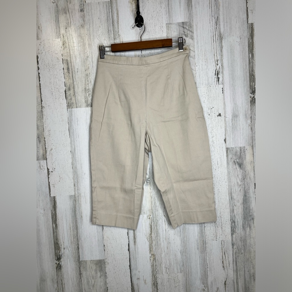 Briggs Petite Women's Khaki Bermuda Shorts Tan Size 10P